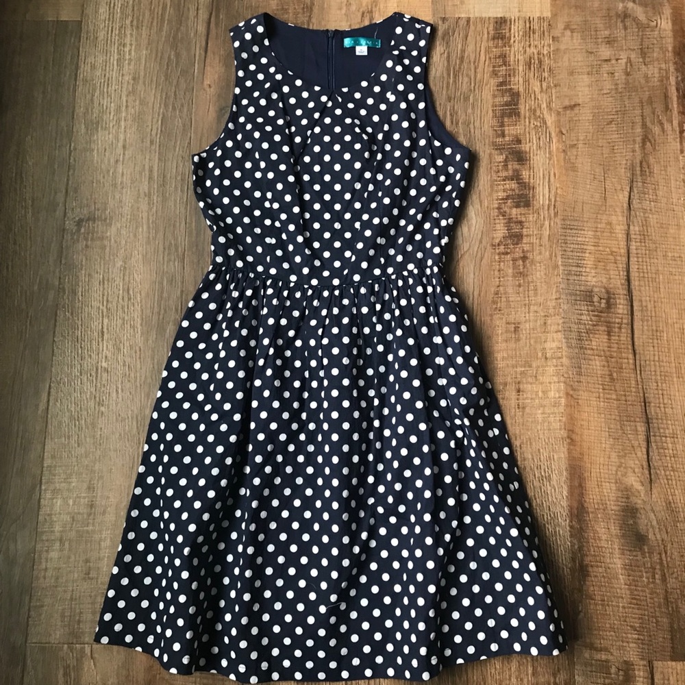 EUC  Pim + Larkin Polka Dot Dress